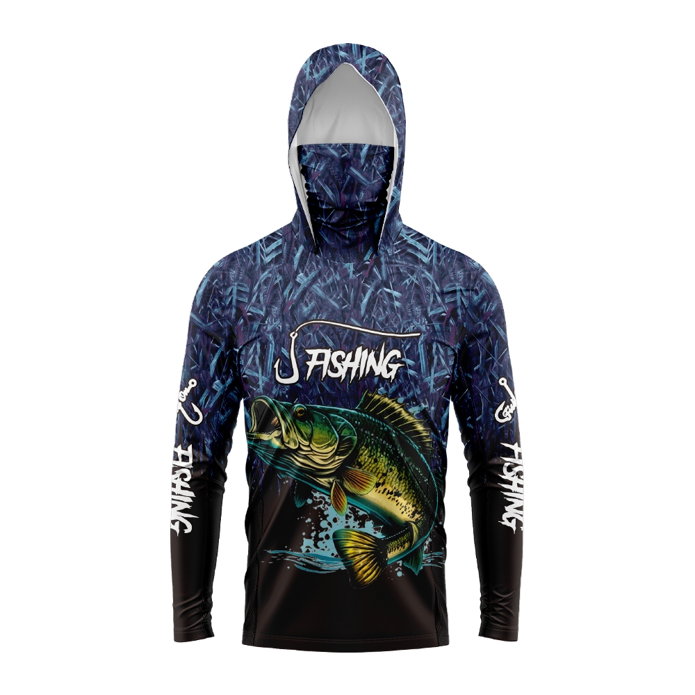 Fishing Hoodie - Felpa da Pesca per Uomo con