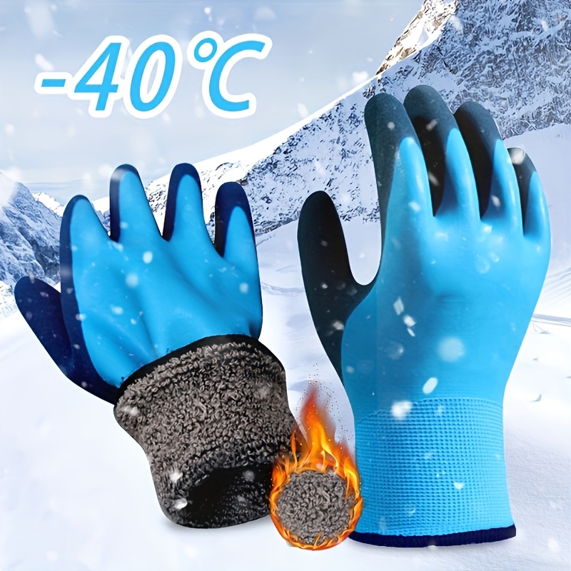 Fishing Gloves - Guanti meccanici invernali impermeabili e caldi,