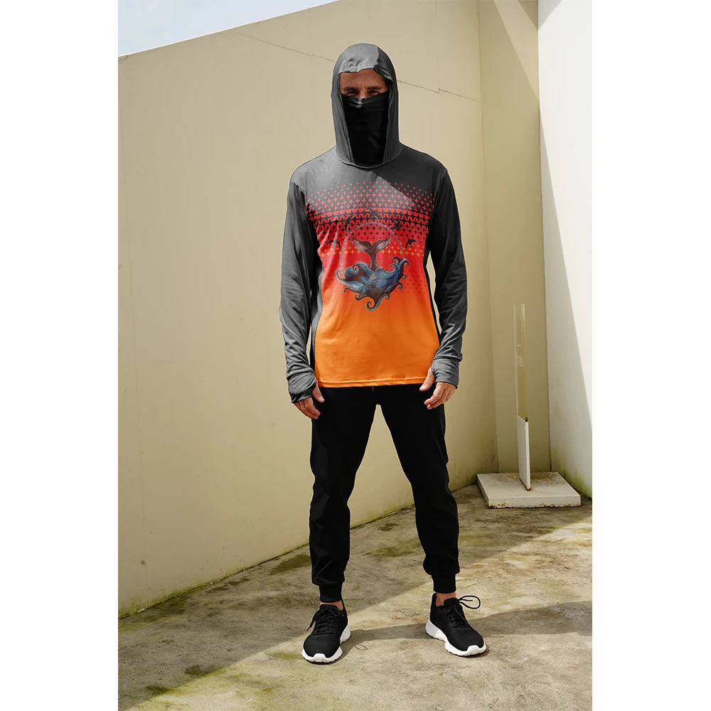 Fishing Hoodie - Camicie da Pesca per Uomo con