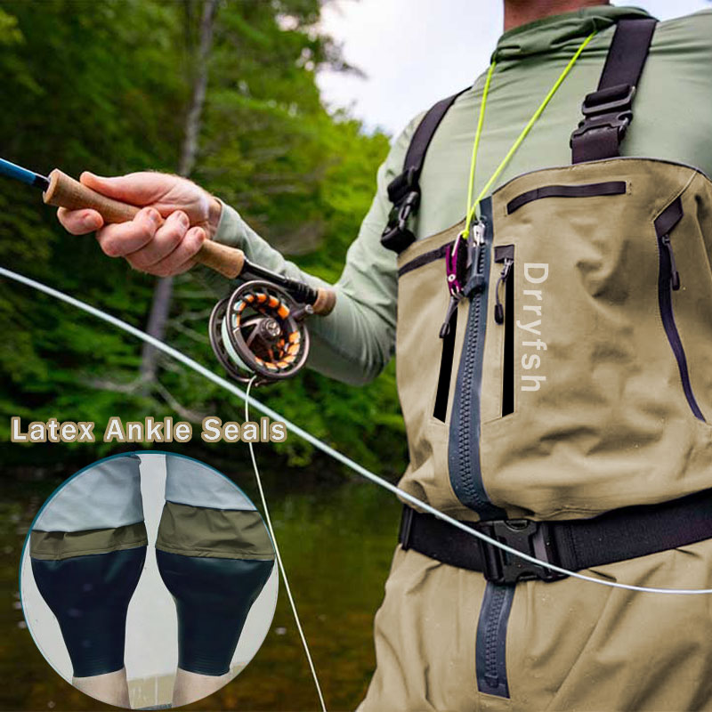 Fishing Boots - Trampoliere impermeabile con cerniera senza stivali