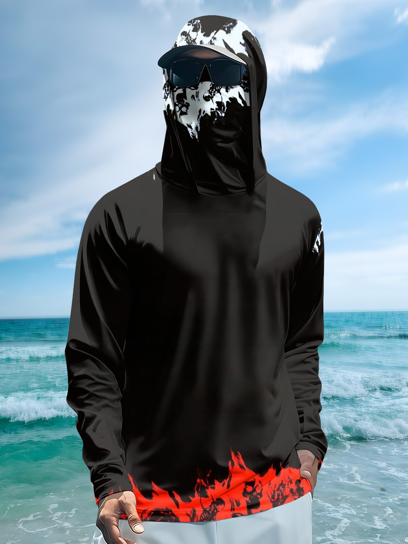 Maglietta da pesca a maniche l - Fishing Hoodie recensione e prezzo