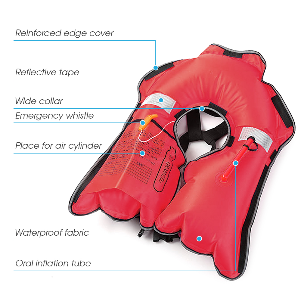 Giubbotto di Salvataggio Gonfi - Fishing Vest recensione e prezzo