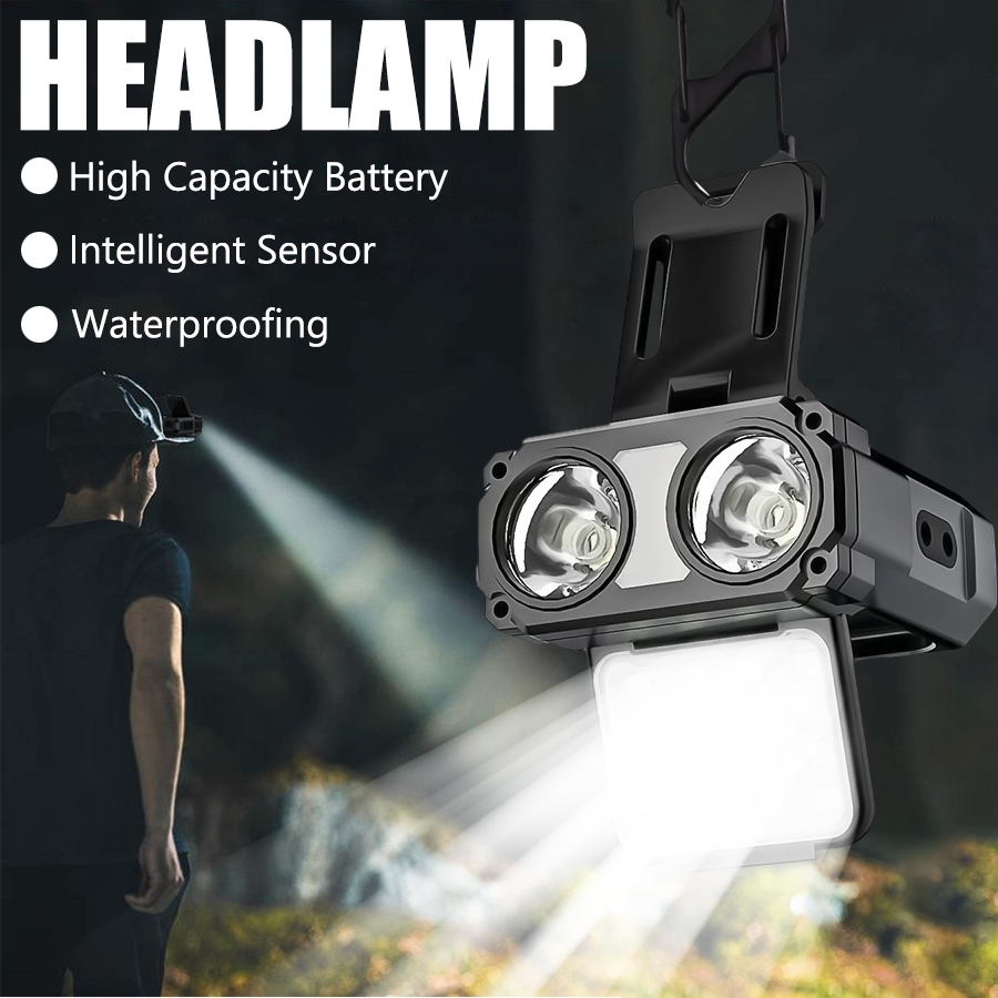 Sensore COB LED Lampada fronta - Fishing Hat recensione e prezzo